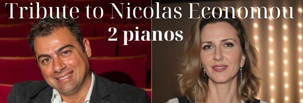 TRIBUTE TO NICOLAS ECONOMOU - 2 PIANOS