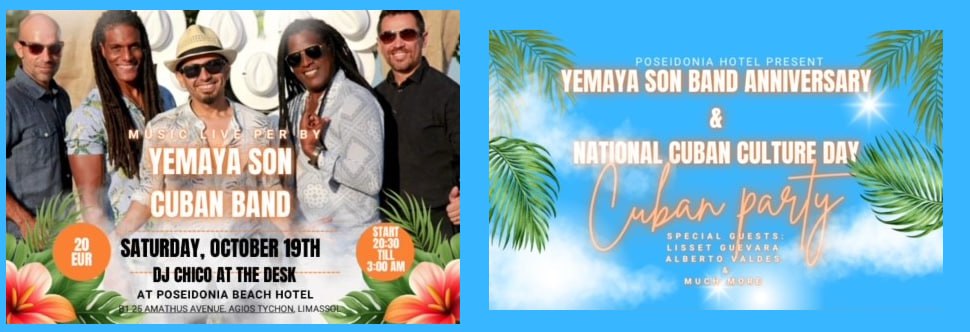 YEMAYA CUBAN BAND 7TH ANNIVERSARY AND CUBAN NATIONAL CULTURE DAY